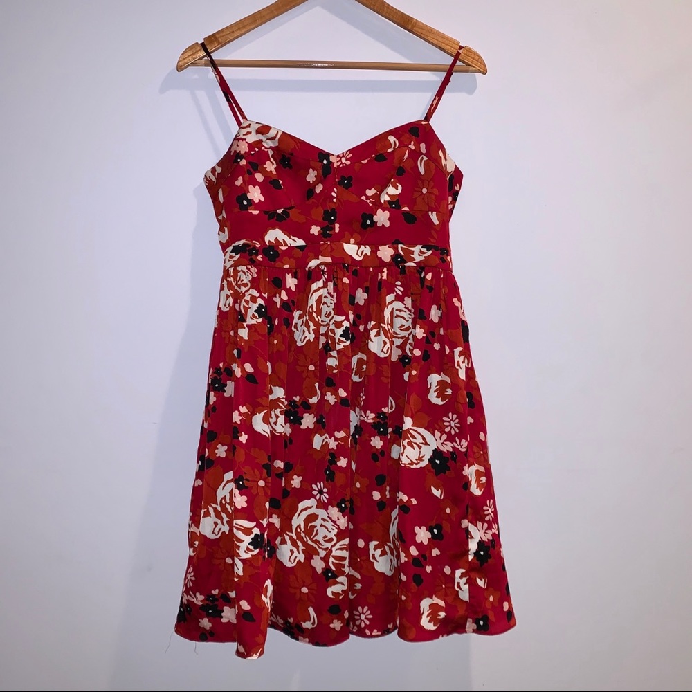 Fossil Floral Babydoll Dress